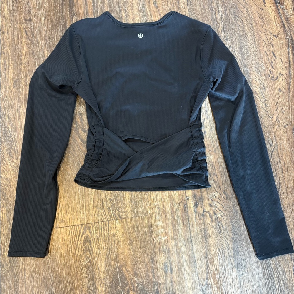 lululemon athletica Black Long Sleeve Top